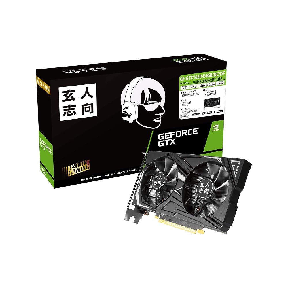 楽天市場】gf gtx1650d6 e4gb df3の通販