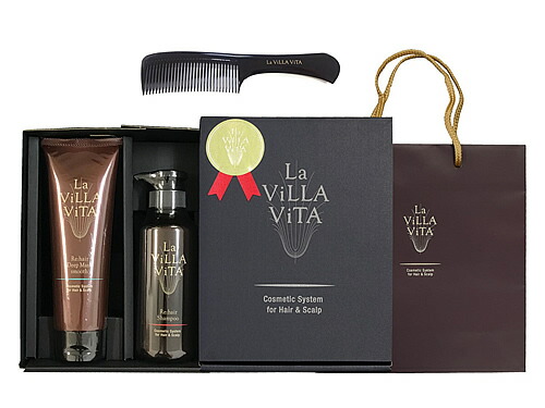 楽天市場】ラ・ヴィラ・ヴィータ シャンプー＆スムースマスク ギフト