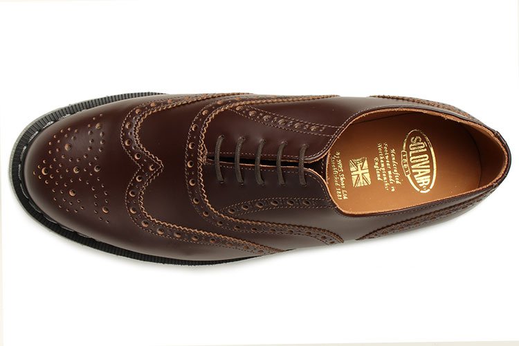 楽天市場】SOLOVAIR(ソロヴェアー) 5EYE OXFORD ENGLISH BROGUE SHOE(5