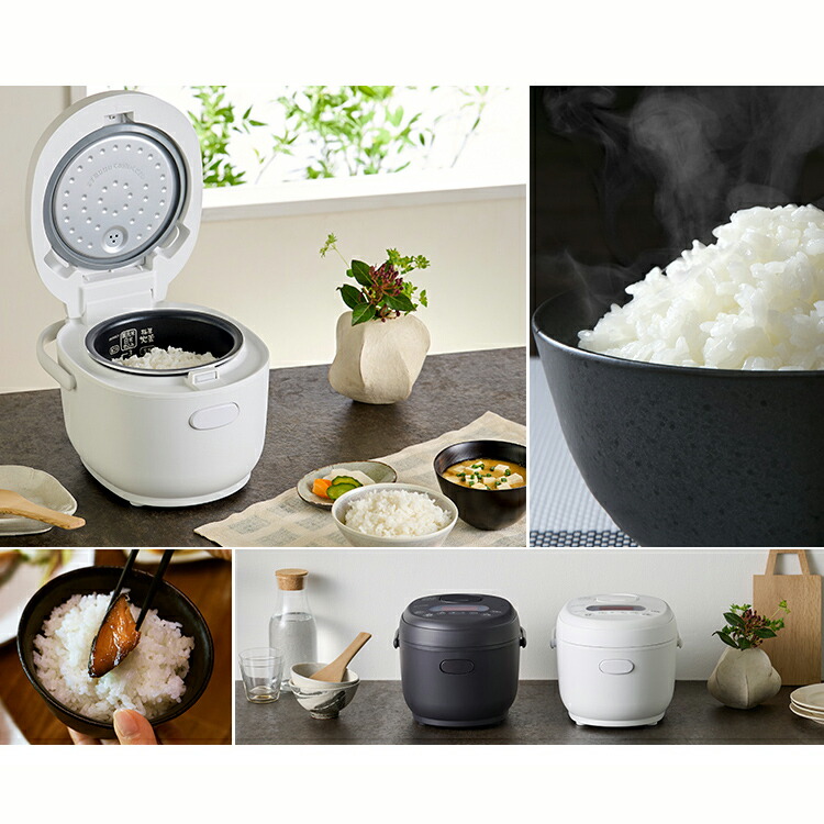 楽天市場】炊飯器 3合 一人暮らし 3合炊き マイコン炊飯器 マイコン式