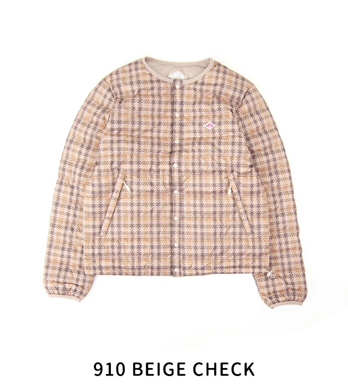 楽天市場】ダントン ダウン（柄チェック）の通販