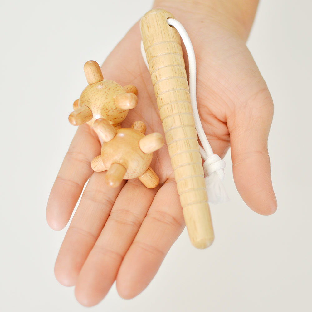 楽天市場】つぼ押し棒とぐりぐりボール2P ツボラボ [ツボ押し グッズ