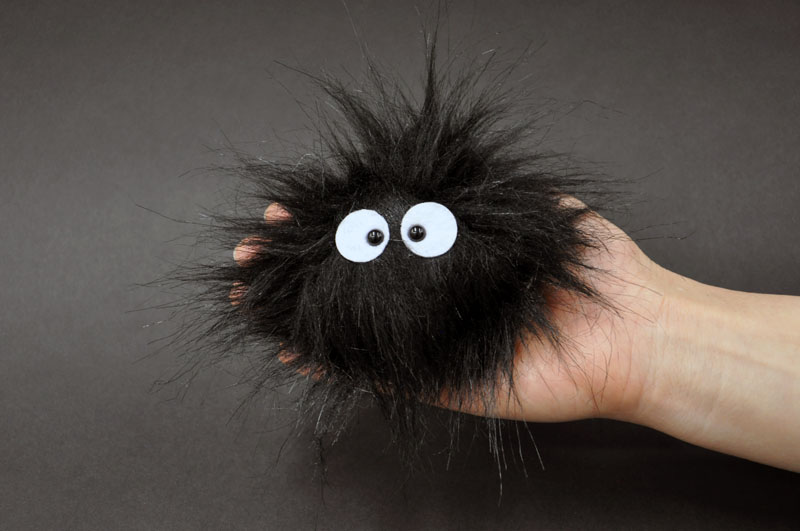 楽天市場】となりのトトロおさんぽクロスケマックロクロスケぶるぶる