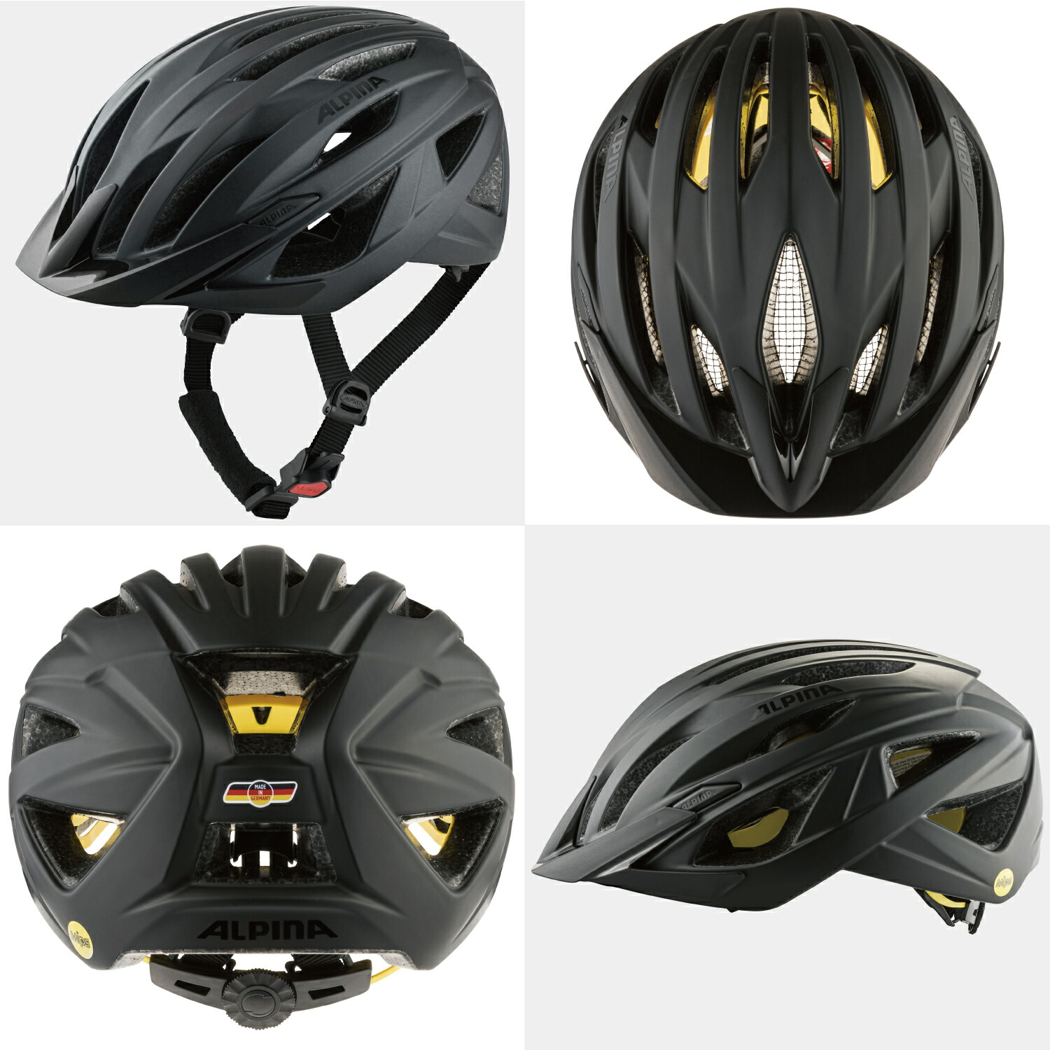 楽天市場】ALPINA アルピナ 自転車 ヘルメット MIPS搭載 サイズ調整