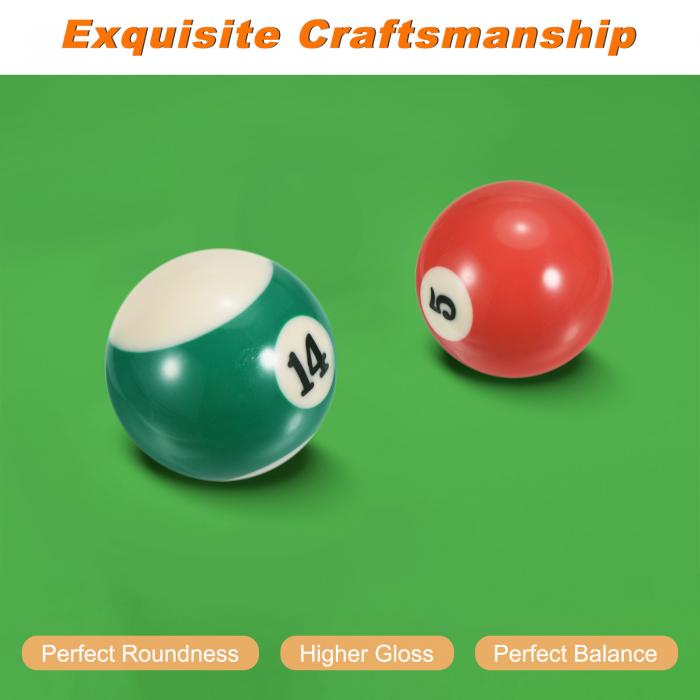 楽天市場】PATIKIL プールビリヤードボールセット 2-1/4