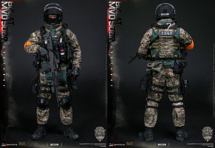 楽天市場】【DAM】No.78066 ELITE SERIES 1/6 RUSSIAN SPETSNAZ MVD