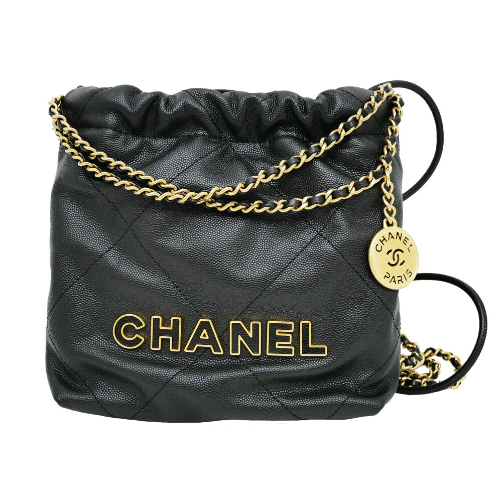 楽天市場】【名東】【CHANEL】シャネル シャネル22 ミニチェーン