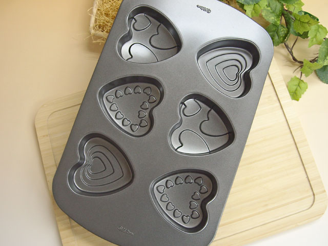 楽天市場】WILTON ( ウィルトン ) デコレート ハートパン ノン