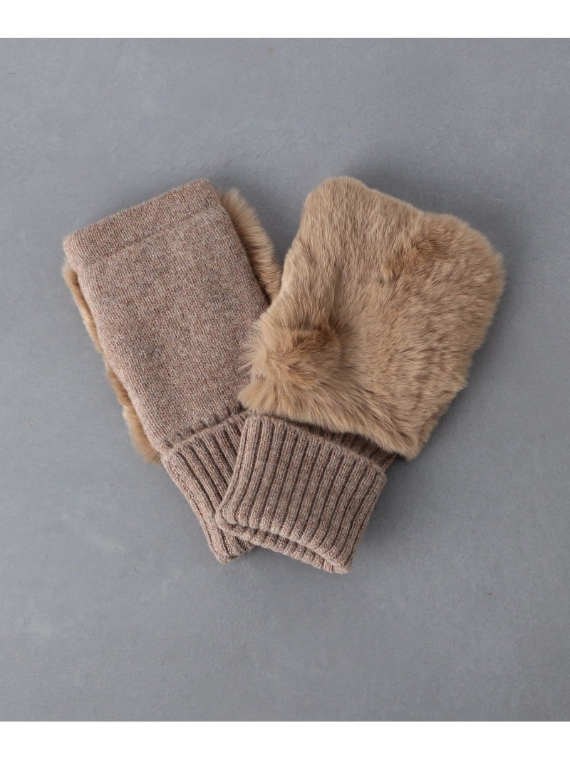 楽天市場】【SALE／50%OFF】レッキスラビットファー フィンガーレス