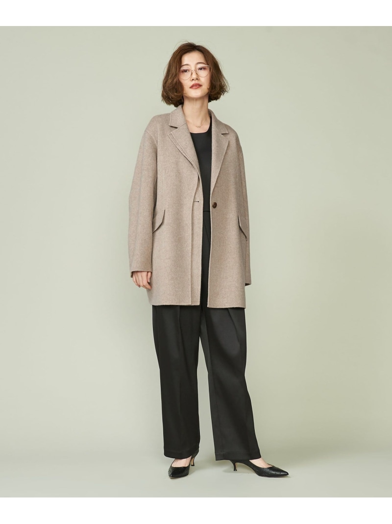 楽天市場】【SALE／30%OFF】＜conte＞ ダブルラペル リバーコート