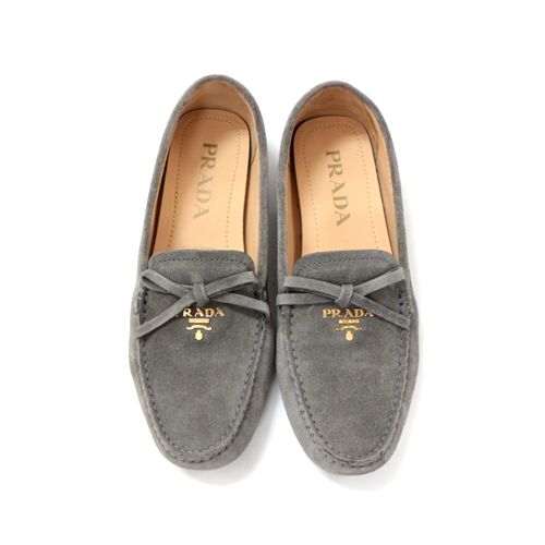 楽天市場】PRADA プラダ 20AW スエード モカシン ドライビング