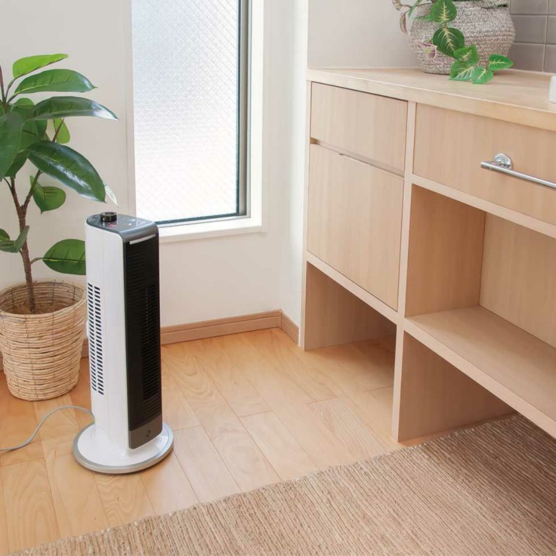 楽天市場】コイズミ 小泉成器 【KHF-0848/W】 送風機能付ファン