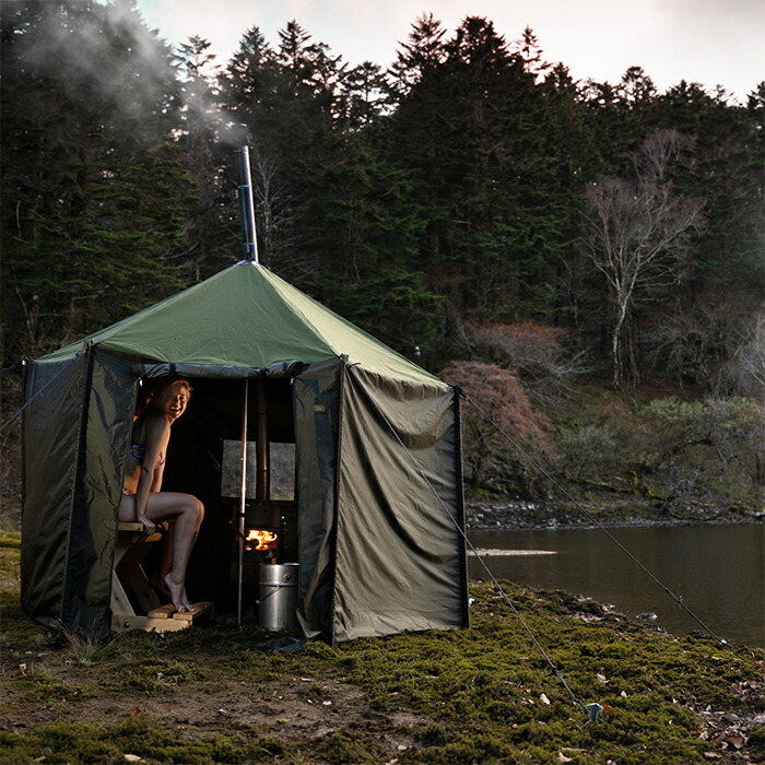 楽天市場】サヴォッタ サウナテント ヒイシ 4 (3-4人用) SAVOTTA 正規