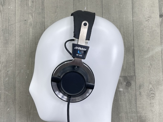 楽天市場】Victor ビクター ヘッドホン HP-550 ヘッドフォン 動作保証