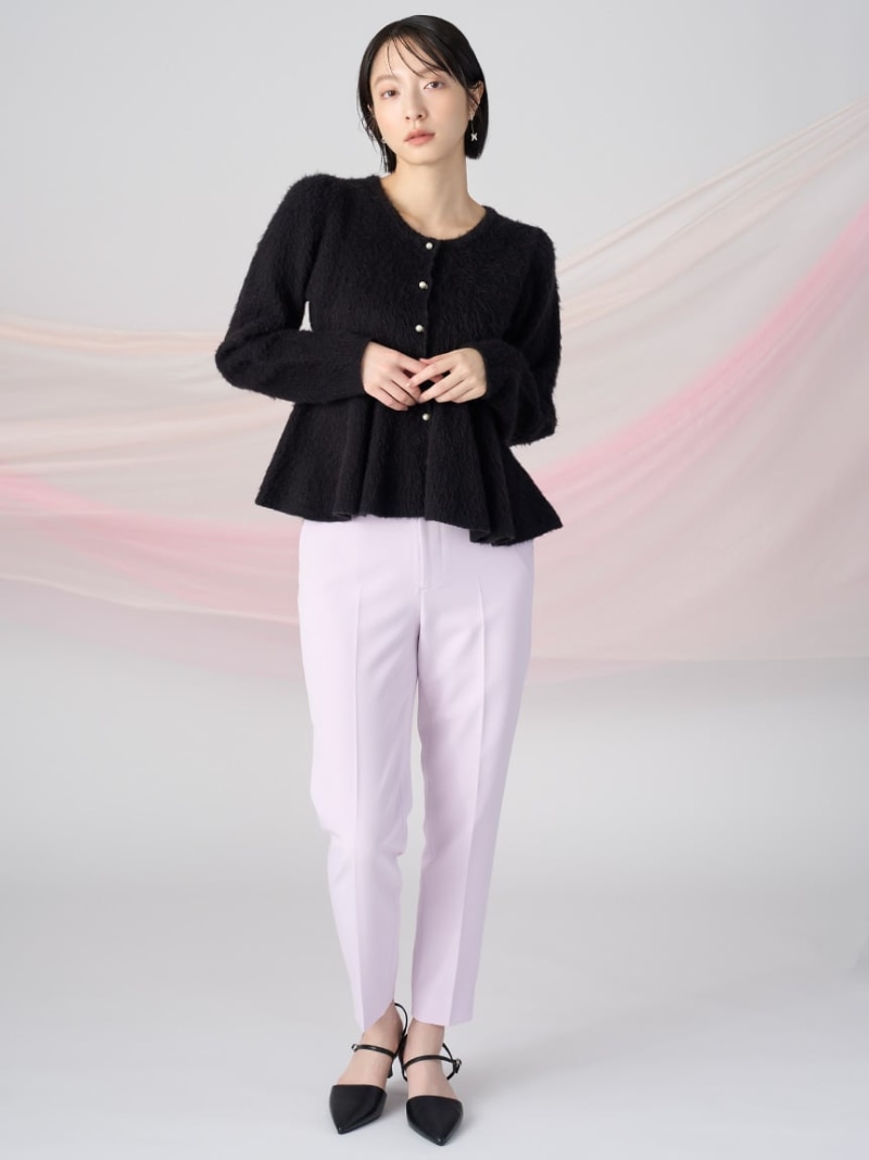 楽天市場】【SALE／40%OFF】ファーライクペプラムカーディガン CELFORD