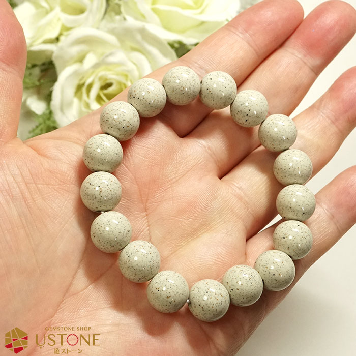 楽天市場】【10％OFF】北投石 ブレスレット 12mm【鑑別書付き】台湾