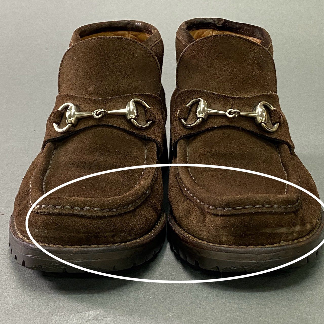 楽天市場】GUCCI グッチ ホースビット チャッカブーツ ショートブーツ