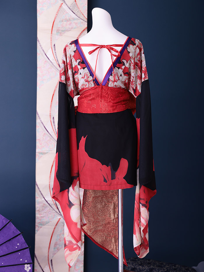 楽天市場】花魁 和風 コスプレ 衣装 花魁コスチューム エロ 着物 本格