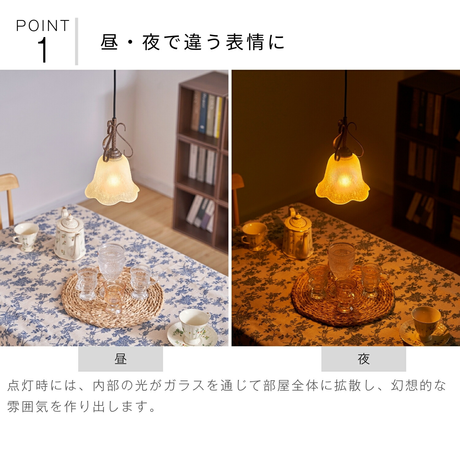 楽天市場】ペンダントライト おしゃれ ガラス LED 昭和 アンティーク