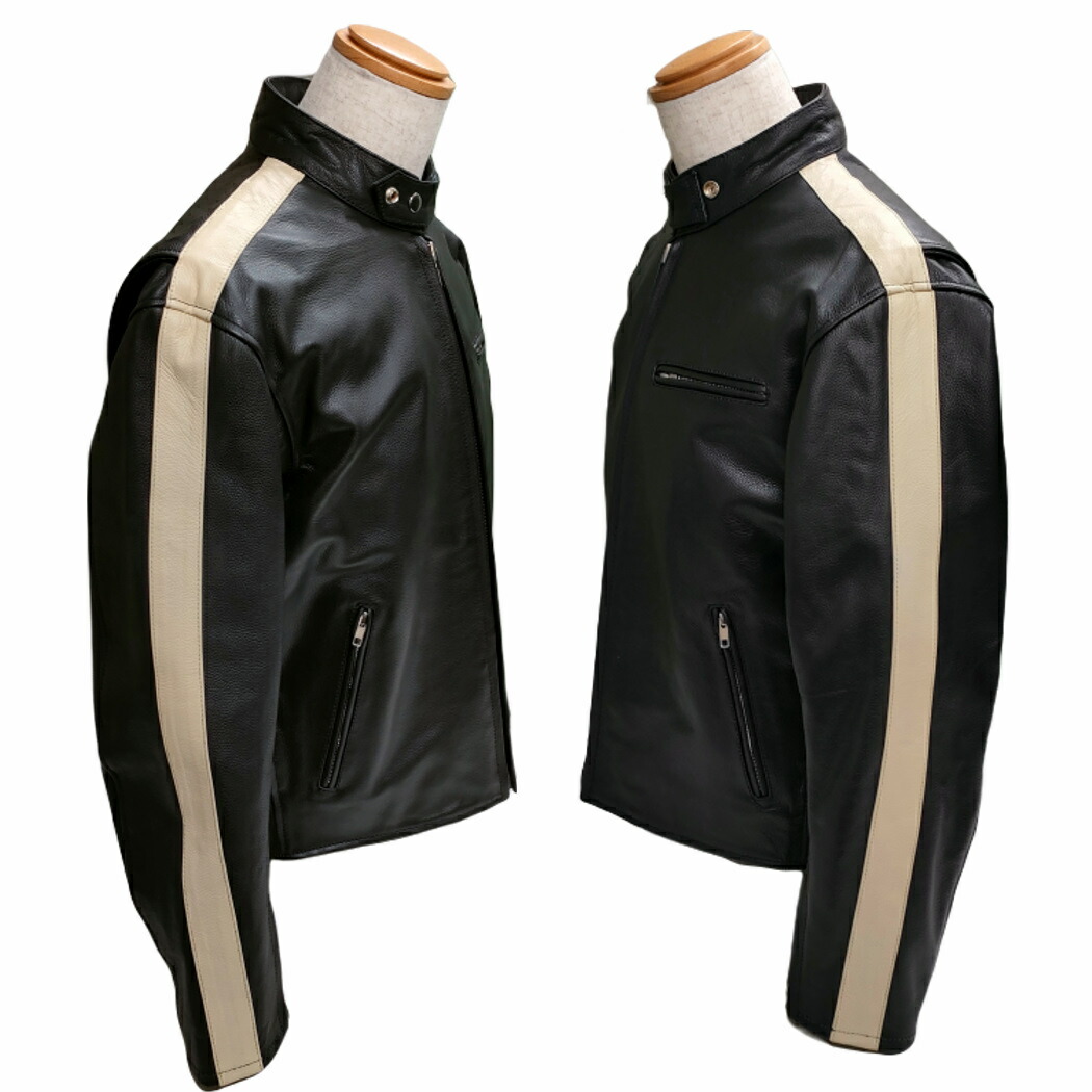 楽天市場】ルーキー ライダース レザージャケット ROOKIE RLJ-06N