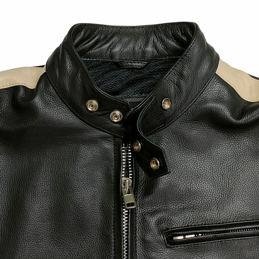 楽天市場】ルーキー ライダース レザージャケット ROOKIE RLJ-06N