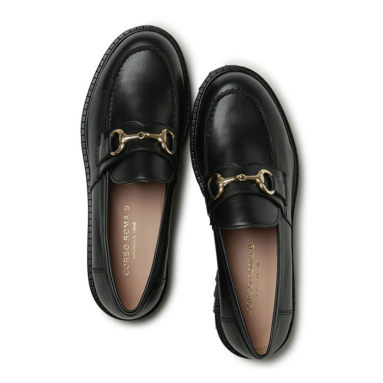 楽天市場】コルソローマ ノーヴェ ローファー ビットローファー