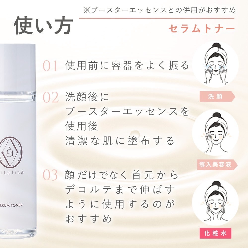 楽天市場】【ヴィタリタ公式 】 化粧水 美容液 スキンケアセット