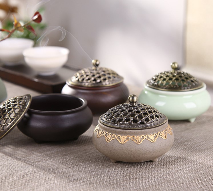 楽天市場】お香立て 香炉 お香 アロマ アロマテラピー アロマポット お