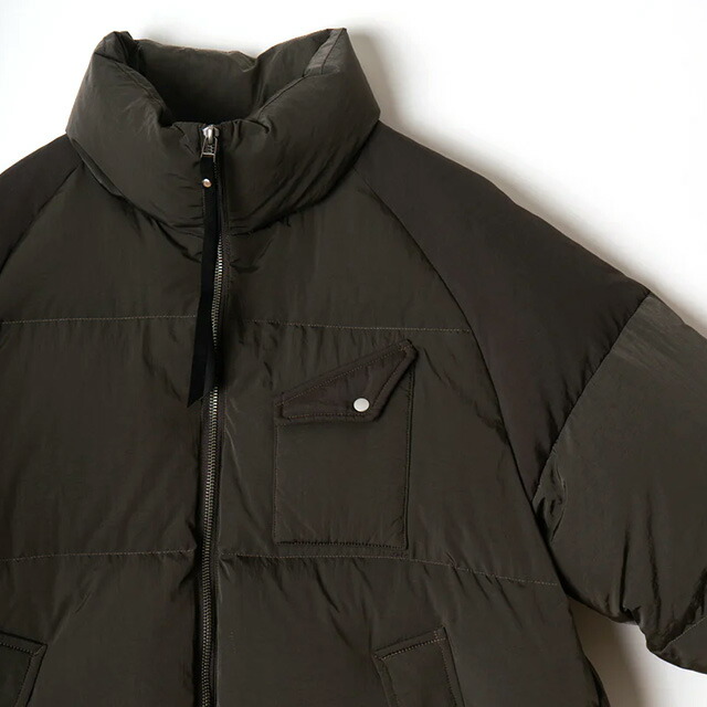 楽天市場】Name. ネーム BICOLOR DOWN JACKET バイカラー ダウン