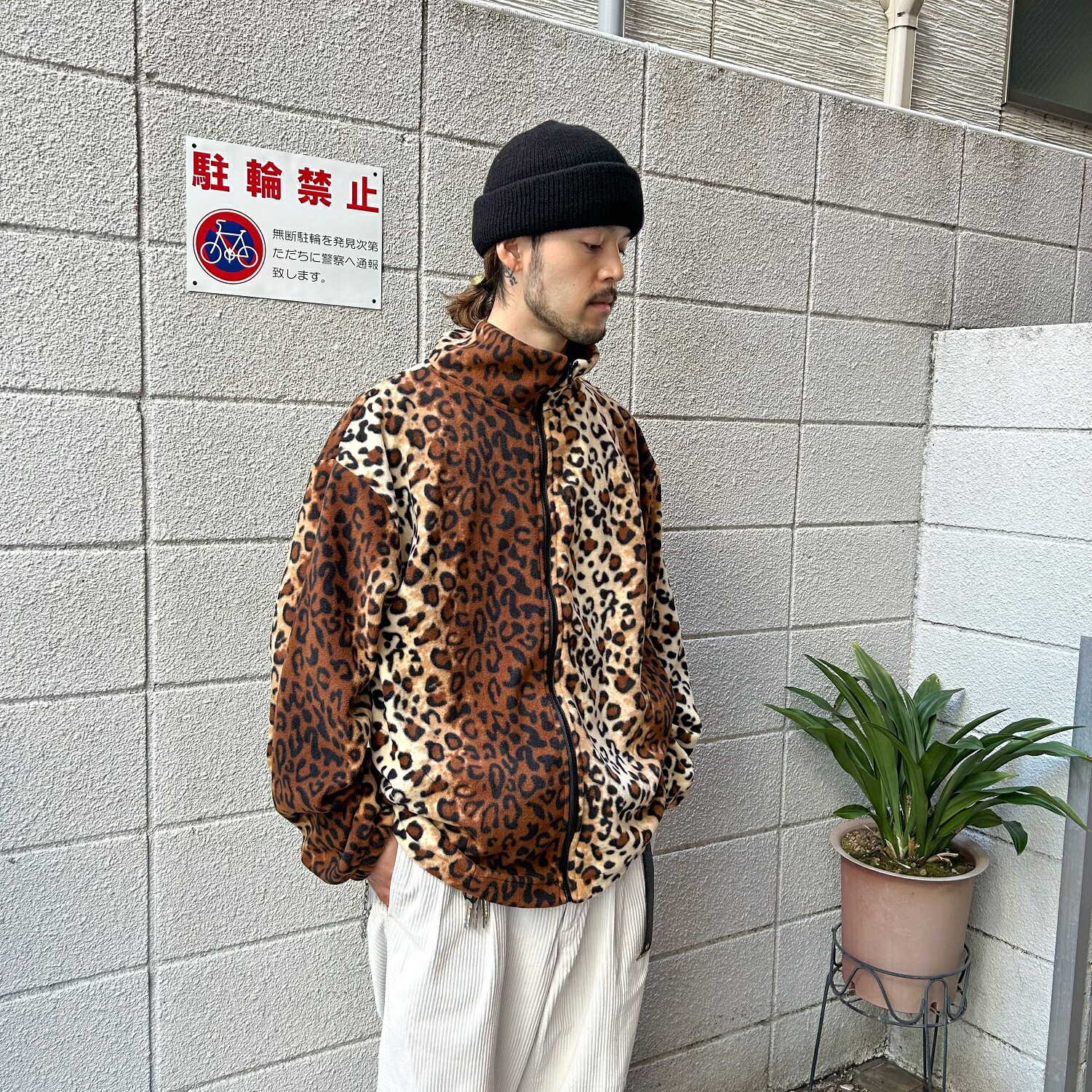 楽天市場】BLACK MOUNTAIN USA製 Leopard Fleece Jacket / ブラック
