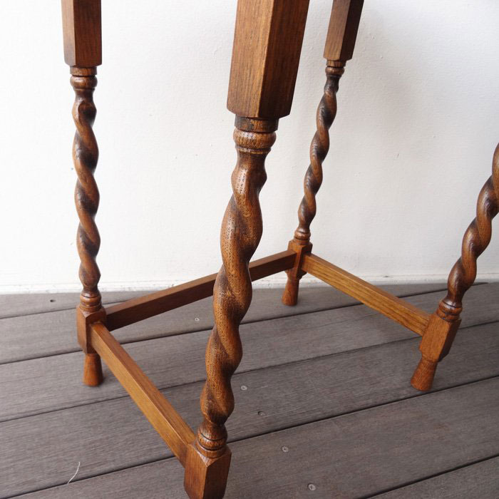 楽天市場】サイドテーブル ネストテーブル クラシック家具 オーク無垢