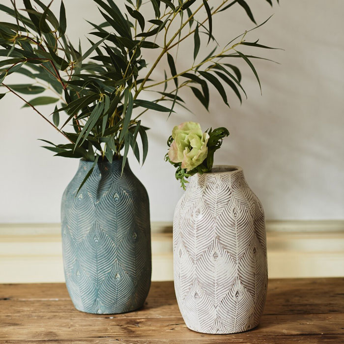 楽天市場】花瓶 花びん 陶器 おしゃれ エレガント 傘立て 傘立 花器