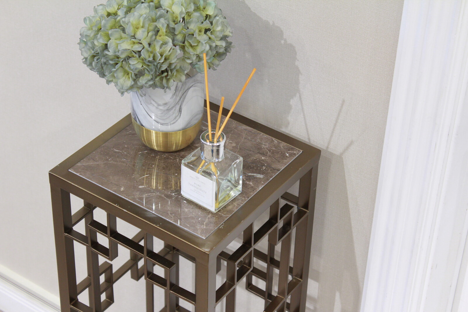 楽天市場】コンソールテーブル コンソール アイアン 大理石 テーブル