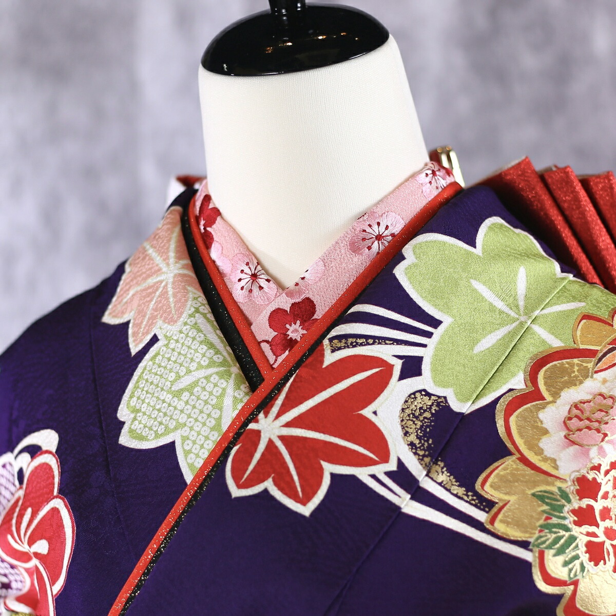 楽天市場】【中古】振袖 6点セット LLサイズ 振袖セット 振袖フル