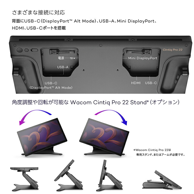 楽天市場】Wacom Cintiq Pro 22 Stand Filmセット ワコム 液晶 ペン