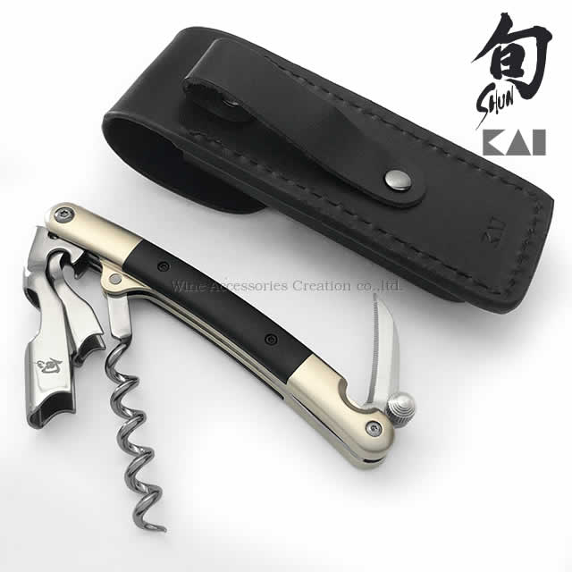 楽天市場】KAI 旬 shun ソムリエナイフ 【正規品】 SK100ST : ワイン
