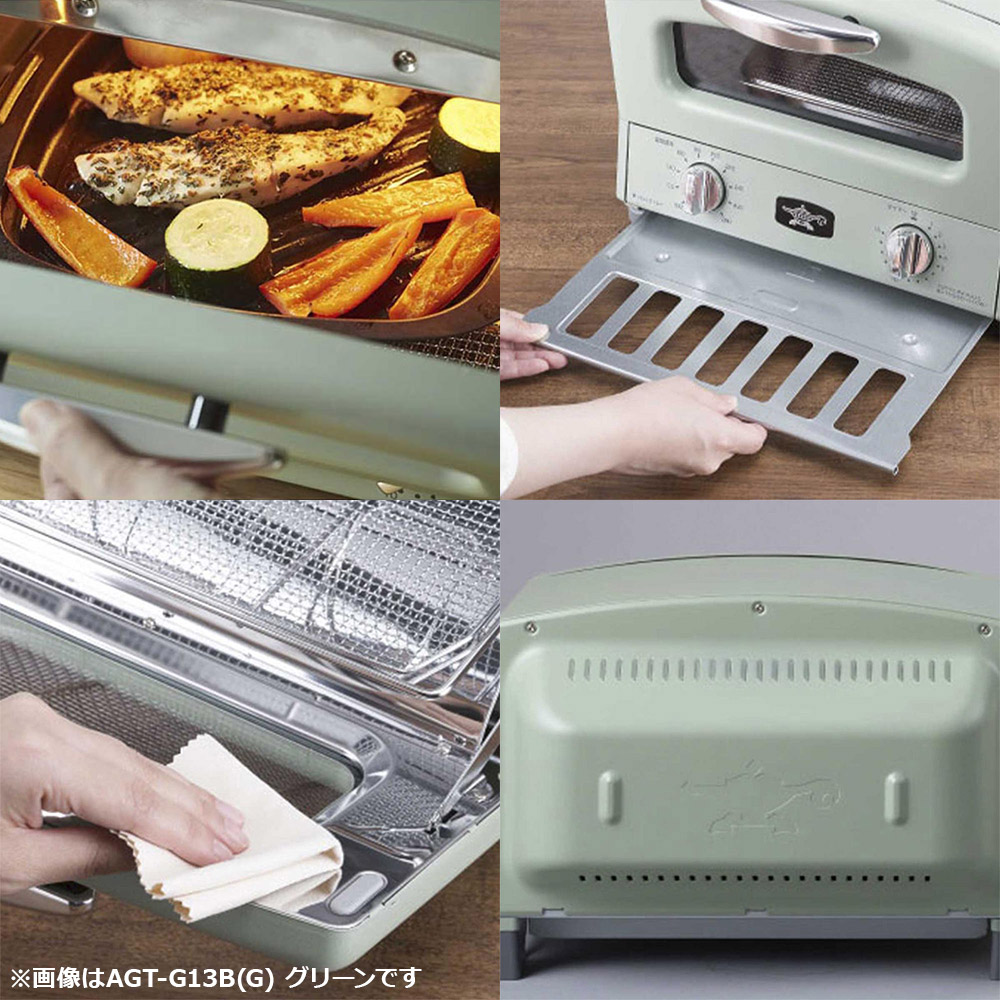 楽天市場】アラジン 4枚焼きグラファイトグリル＆トースター ホワイト