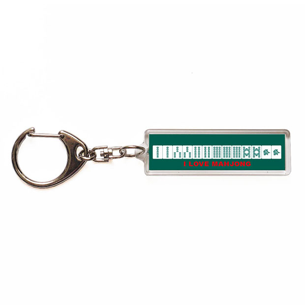 楽天市場】麻雀キーホルダー・ストラップ「緑一色」【マージャン 麻雀