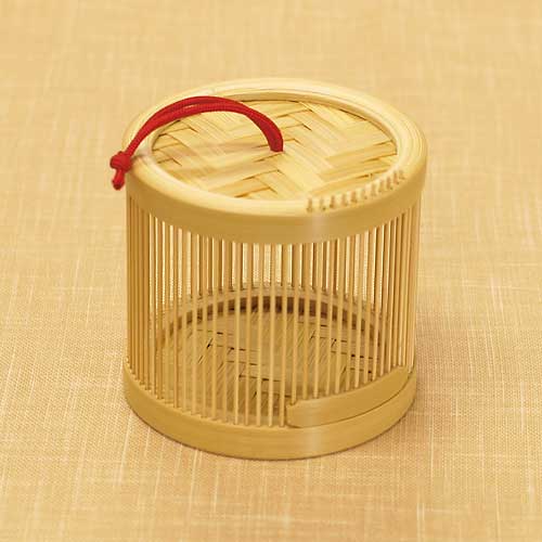 楽天市場】駿河竹千筋細工 虫篭・ミニ丸 静岡県伝統工芸品 久保田正嘉