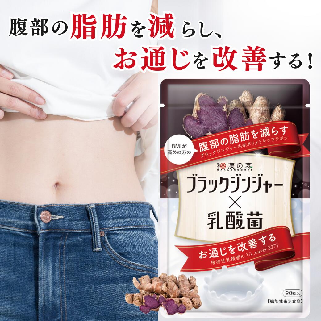 楽天市場】ダイエットサプリ ブラックジンジャー サプリ 腸活 腸内環境