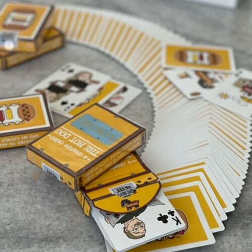 楽天市場】【 メール便 】 トランプ カード かわいい ホットドッグ