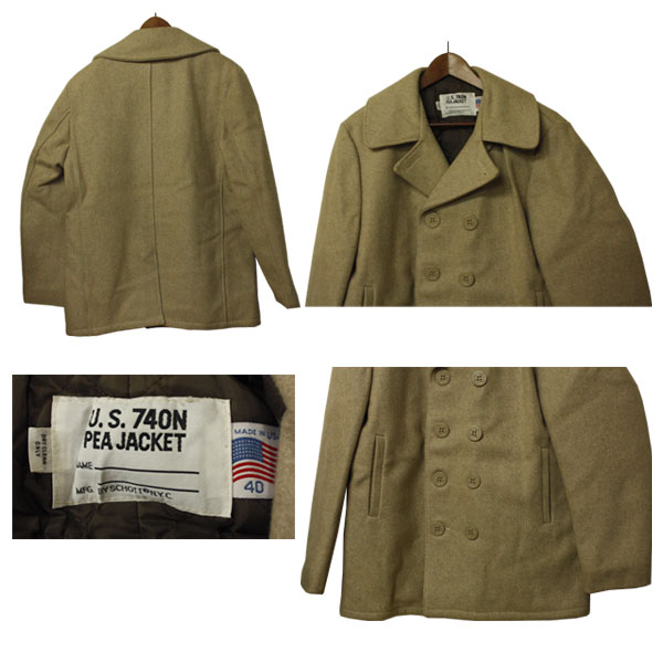 楽天市場】B品訳あり schott （ショット） Pコート メンズ ウール