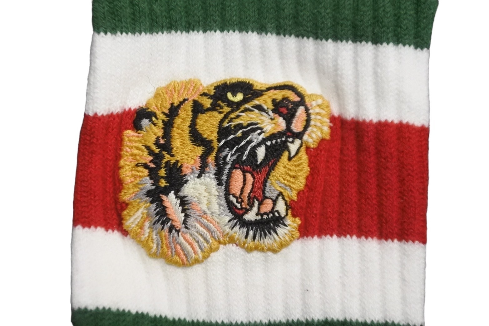 GUCCI トラ刺繍 ホワイトソックス GUCCI トラ刺繍 ホワイトソックス