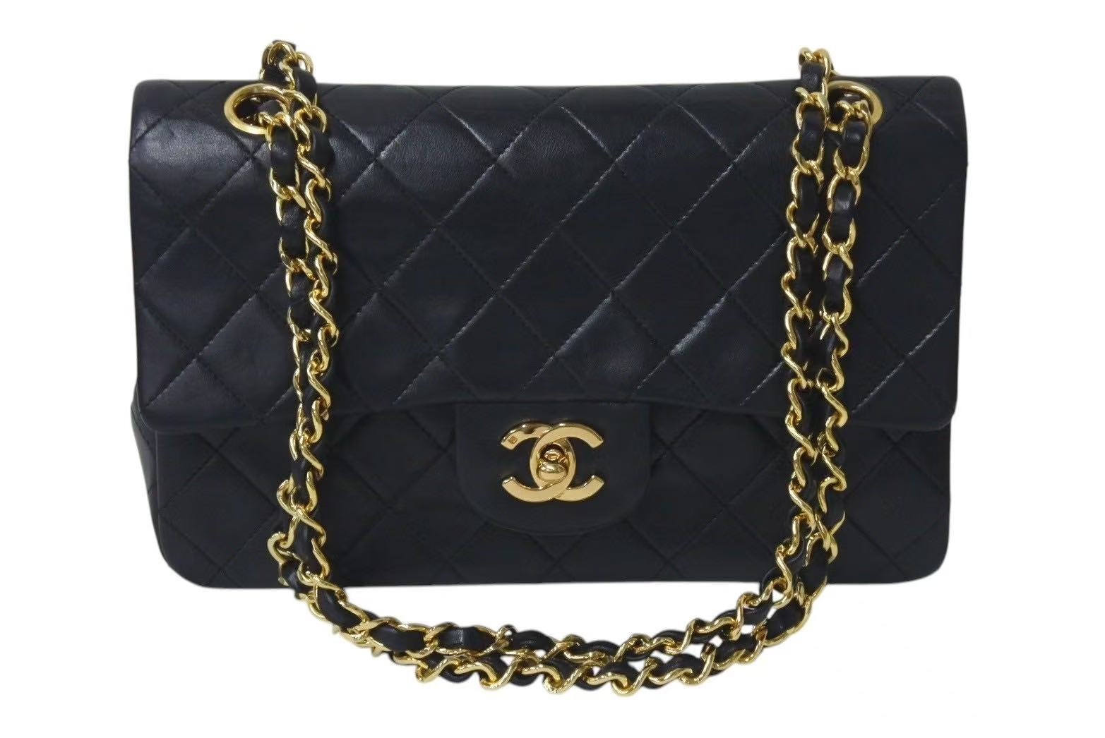 楽天市場】極美品 CHANEL シャネル マトラッセ23 Wフラップ チェーン