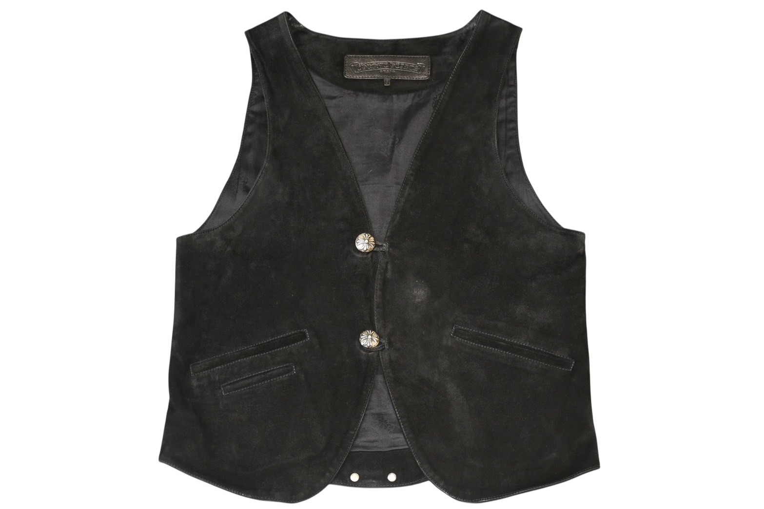 楽天市場】レザーベスト スエードの通販
