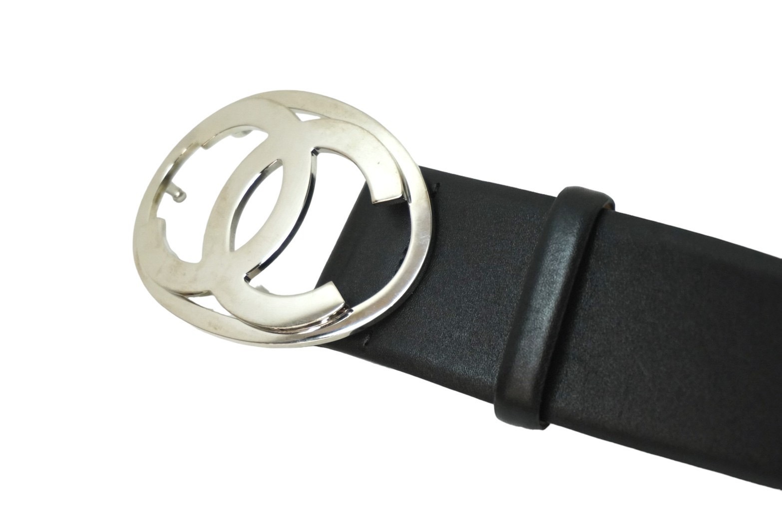 楽天市場】希少サイズ CHANEL シャネル ココマーク ベルト 90/36