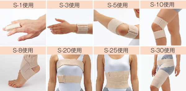 楽天市場】スーパーマジックバンテージ 7cm×300cm 胸〜大腿・胸〜肩