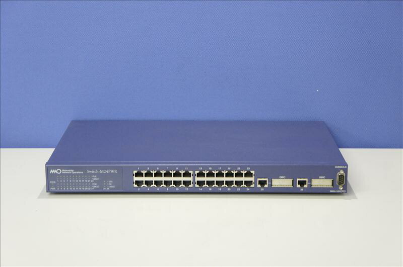 楽天市場】Switch-M24PWR Matsushita Network Operations MNO 24ポート