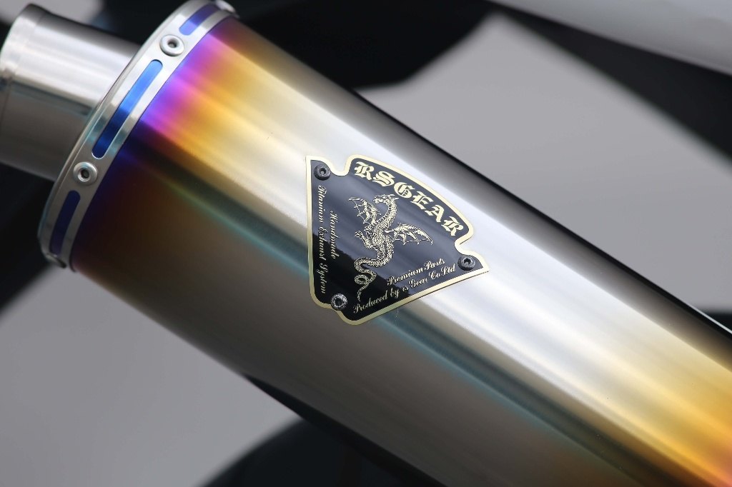 楽天市場】r's gear アールズギア ワイバン スリップオンマフラー