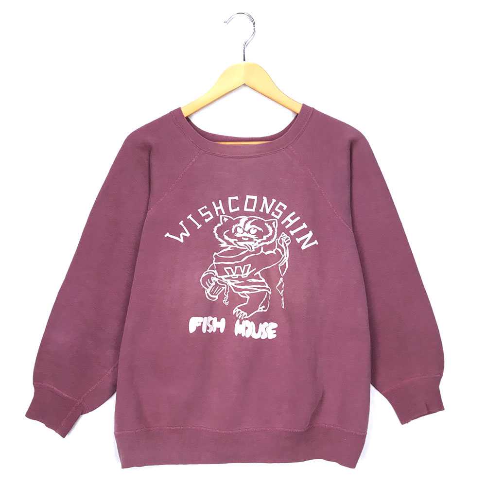 楽天市場】カレッジスウェット ピンク 60's 60年代 VINTAGE